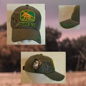 🧢 John 3:16 Green Yellow Christian Ball Cap / hat